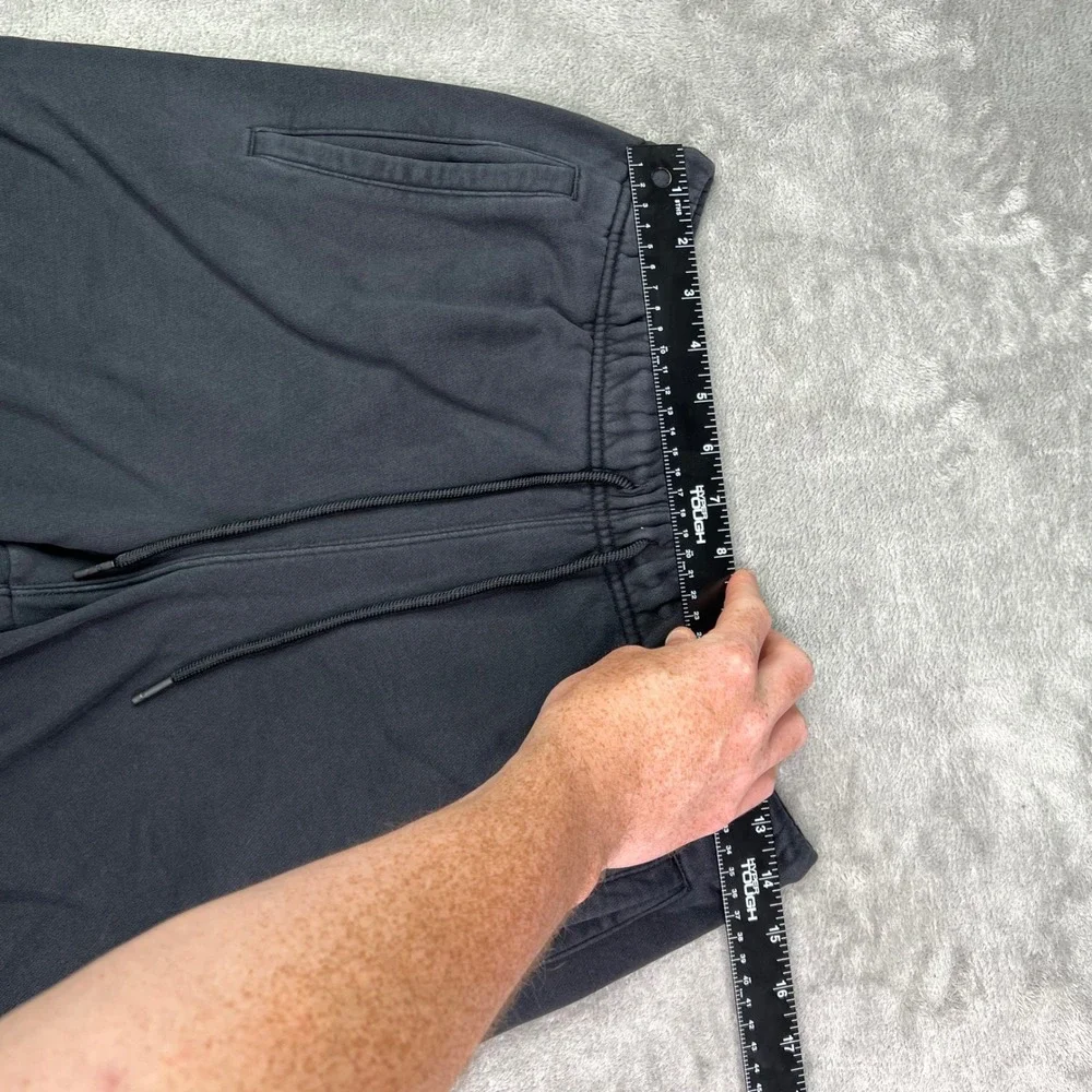 Jordan Jumpman Fleece Shorts Mens Small Black Solid Logo Drawstring Pockets 7